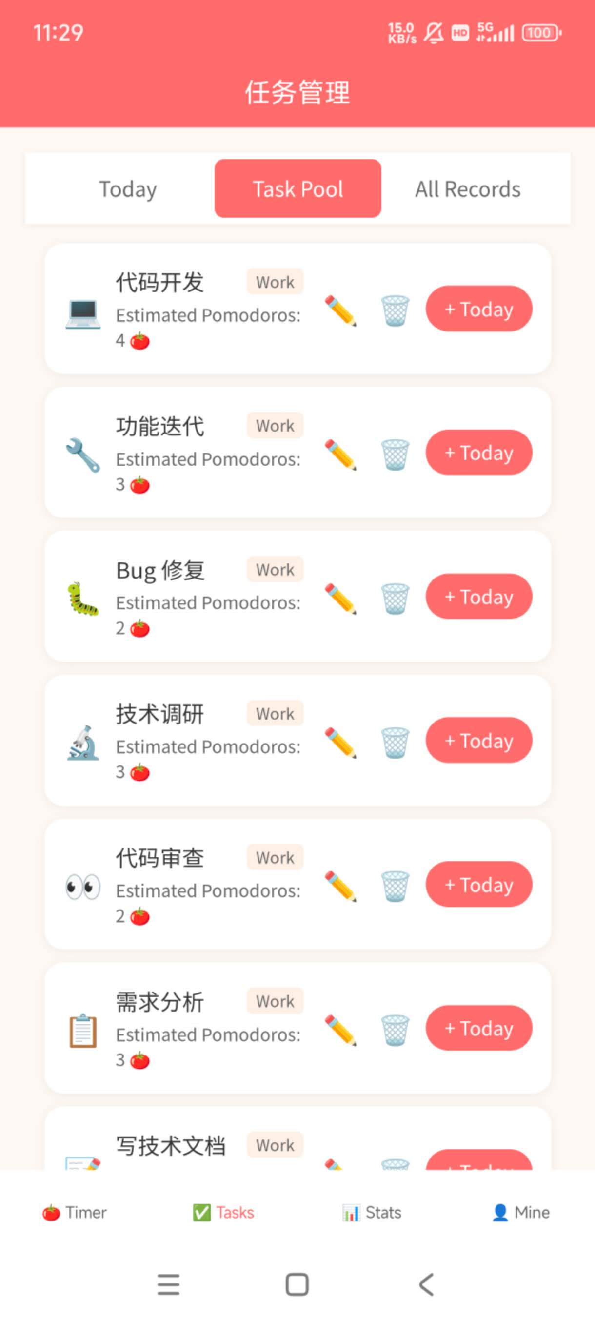 Focus Timer - Task Management